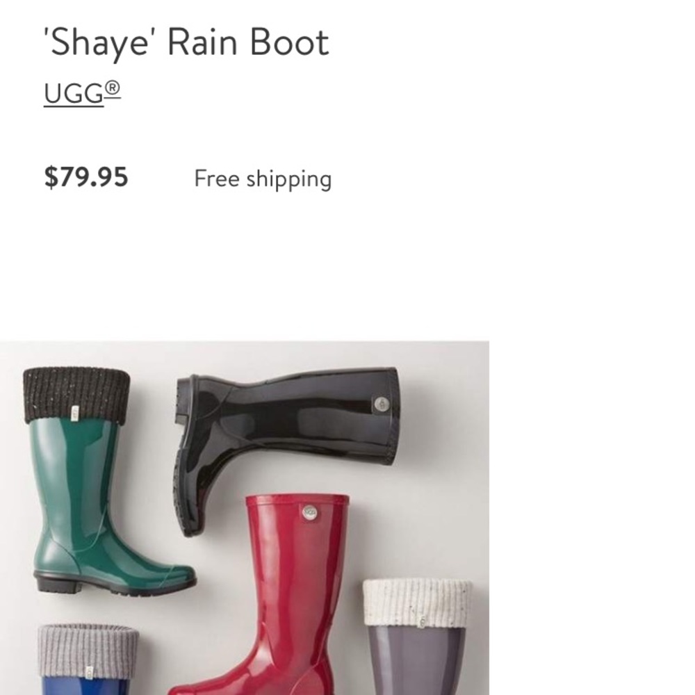 UGG Rainboots